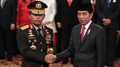 Resmi Dilantik Presiden Jokowi, Pangkat Idham Azis Jadi Jenderal